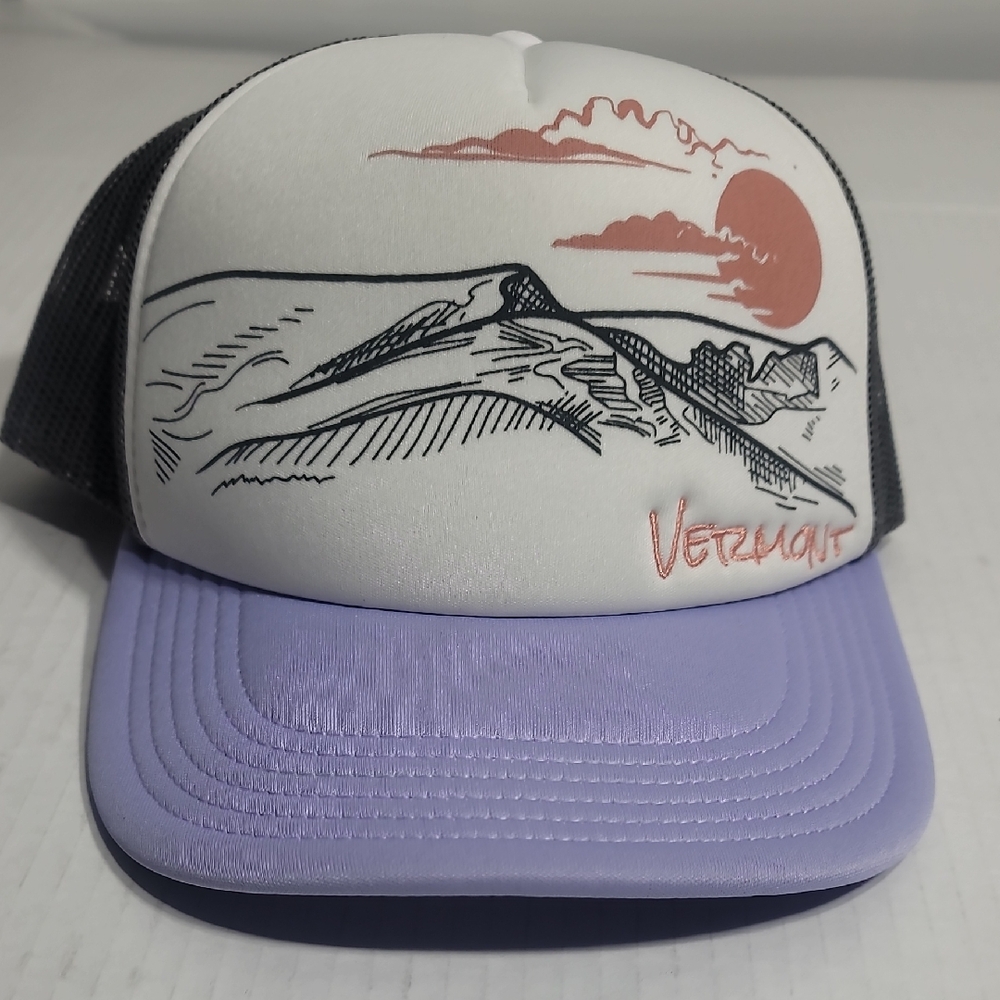 Vermont Stowear Mountain Design Trucker Hat